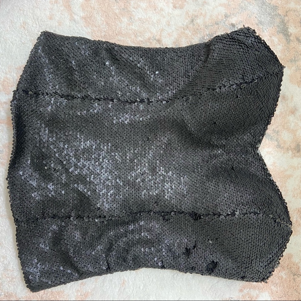 Bebe Corset Style Top